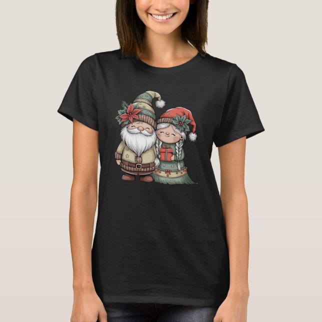 T-shirt Les petits assistants de père Noël (Devant)