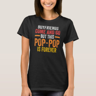 T-shirt Les petits copains de sexe masculin vont et vienne