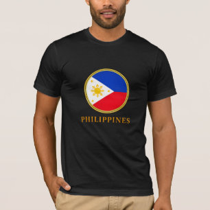 T-shirt Les Philippines - Drapeau philippin