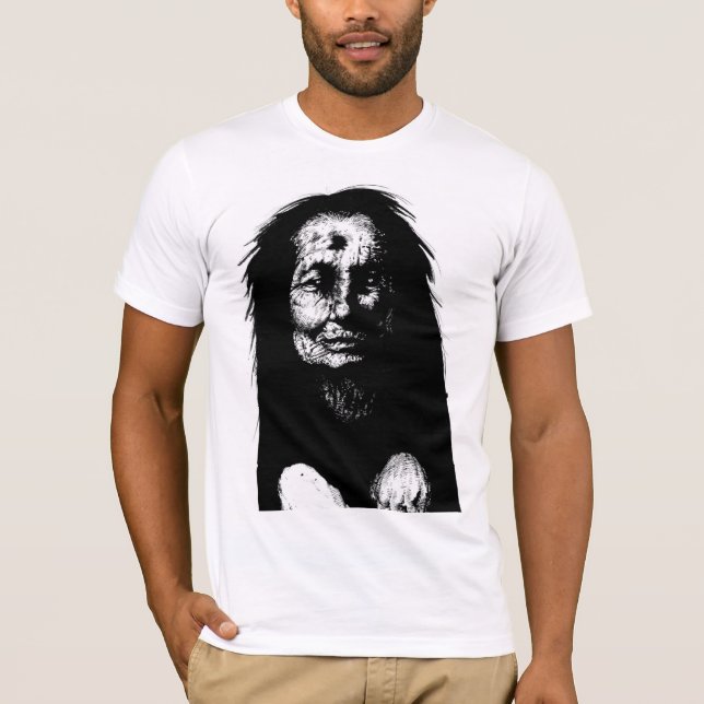 T-shirt Les pieds de corneille (Devant)
