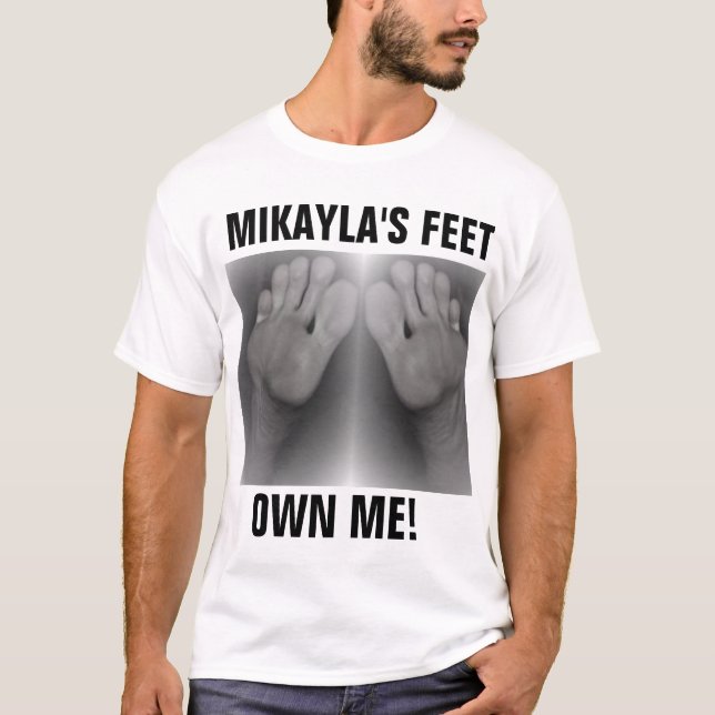 T-SHIRT LES PIEDS DE MIKAYLA ME PROPRE (Devant)