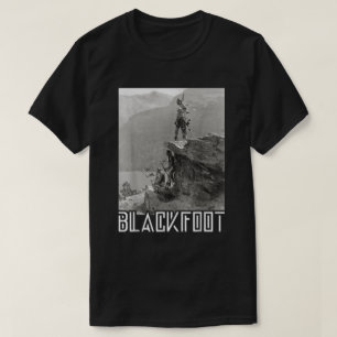 T-shirt Les Pieds-Noirs Indiens D'Amérique À La Nation Gla