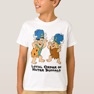T-shirt Les Pierrafeu   Buffles d'eau Fred & Barney