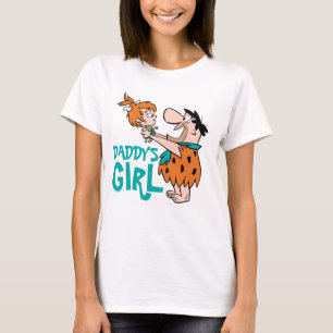 T-shirt Les Pierrafeu  Fred & Pebbles - Daddy's Girl