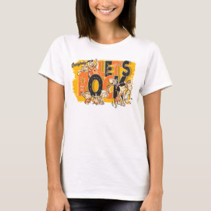 T-shirt Les Pierrafeu   Tout le monde Rock