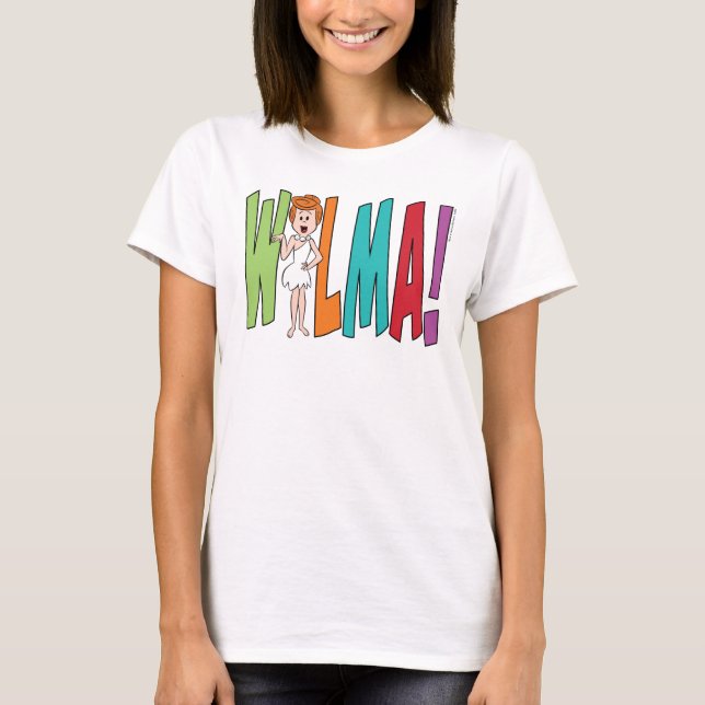 T-shirt Les Pierrafeu | WILMA ! (Devant)