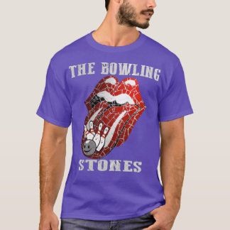 T-shirt les pierres de bowling drôle jeu de bowling cadeau