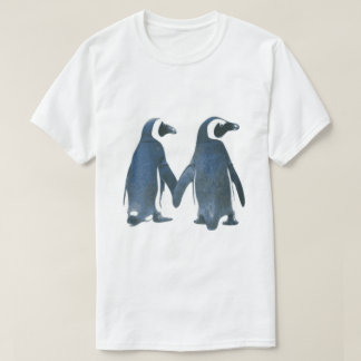 T-shirt Les pingouins amoureux
