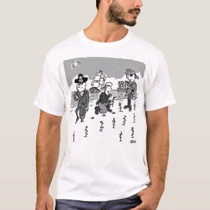 T-shirt Les pirates jardinent à l'aide d'une jambe en bois