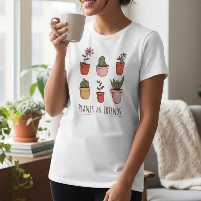 T-shirt Les plantes sont amis (Créateur téléchargé)