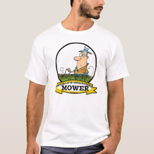 T-SHIRT LES PLUS GRANDS HOMMES TONDEUSES À GAZON DU MONDE 