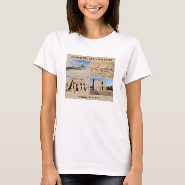 T-shirt Les plus grands succès de l'Egypte ancienne Tan OI (Devant)