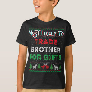 T-shirt Les Plus Probables De Commerce Fraternité Pour Les