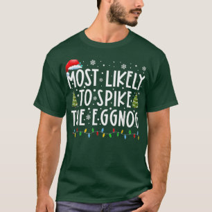 T-shirt Les Plus Probables De Spike La Famille Eggnog Funn
