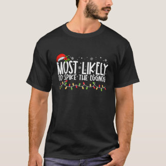 T-shirt Les Plus Probables De Spike La Famille Eggnog Funn