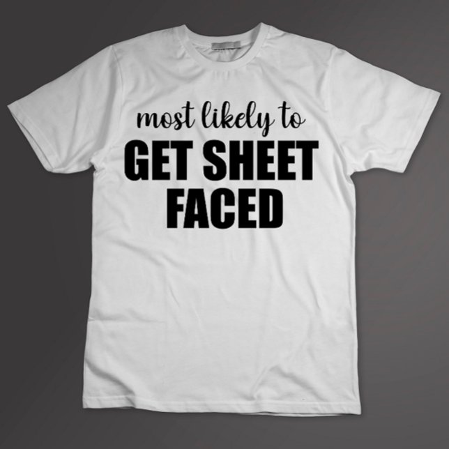 T-shirt Les Plus Susceptibles De Garder La Feuille Face À  (Créateur téléchargé)