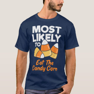 T-shirt Les Plus Susceptibles De Manger La Corne À Bonbons
