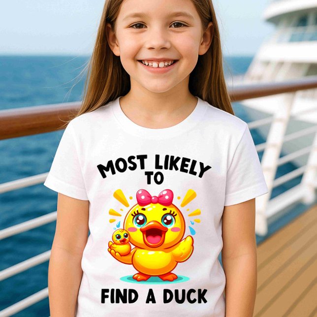 T-shirt Les plus susceptibles de trouver un canard Funny C (Créateur téléchargé)