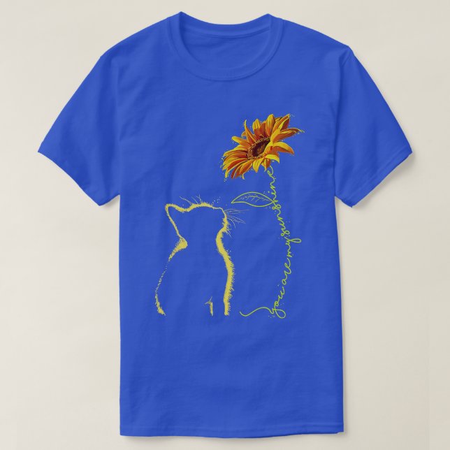 T-shirt Les poisons de Cat You Are My Sunshine Cats (Design devant)