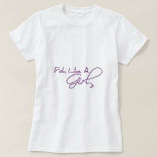 T-shirt Les poissons aiment une fille (le saumon)