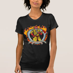 T-shirt Les pompiers ne craignent aucun feu