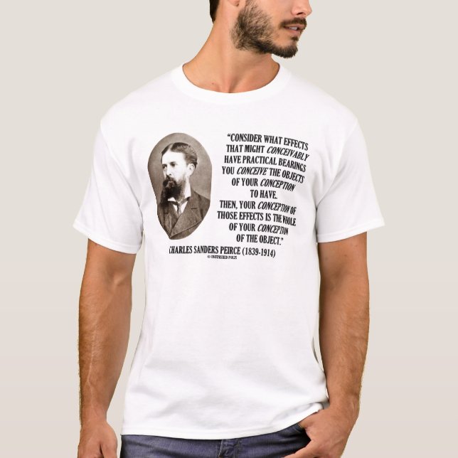 T-shirt Les ponceuses Peirce de Charles effectue la (Devant)