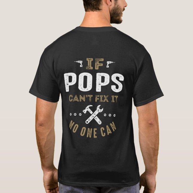 T-shirt Les Pops peuvent le réparer (Dos)