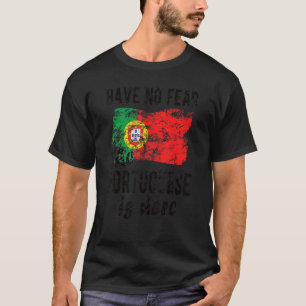 T-shirt Les Portugais Sont Ici Portugal Drapeau Portugais
