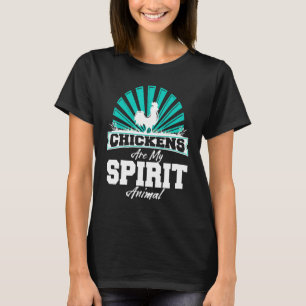 T-shirt Les poulets sont mon esprit Animal Farmer Poulet