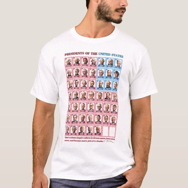 T-shirt Les présidents américains caricaturés Trump Appare (Devant)