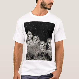 T-shirt Les présidents américains Mount Rushmore,