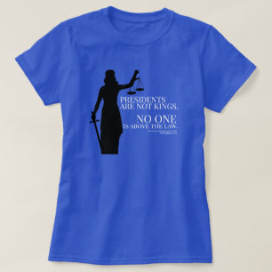 T-shirt Les Présidents Ne Sont Pas Des Rois Personne N'Est