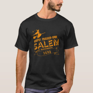 T-shirt Les procès pour sorcières de salem Les huées de