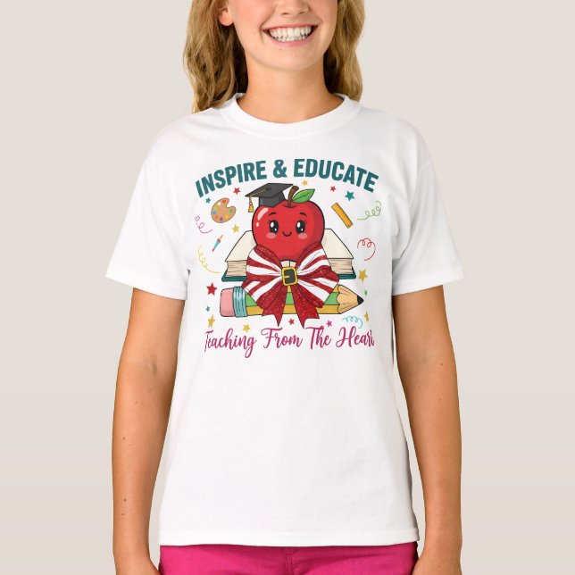 T-shirt "Les profs de maths font que chaque problème compt (Devant)