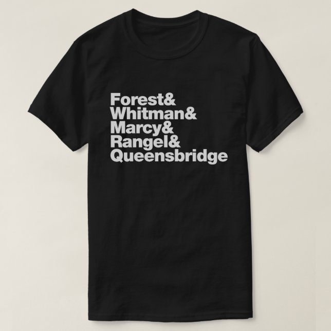 T-shirt Les projets (Design devant)