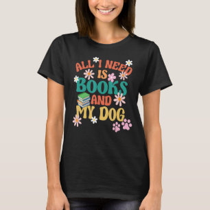 T-shirt Les Propriétaires De Chiens Aiment Lire Tout Ce Do
