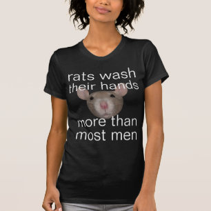 T-shirt les rats se lavent les mains