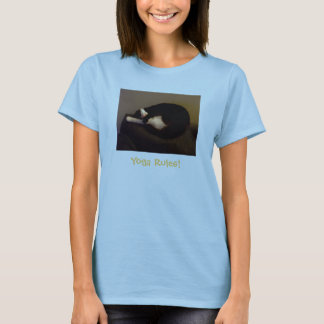 T-shirt Les règles du yoga !