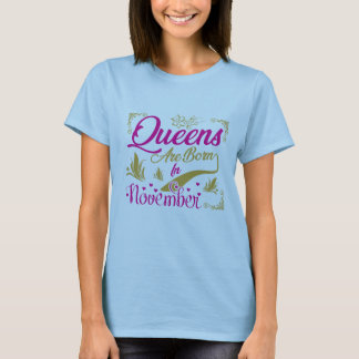 T-shirt Les reines d'anniversaire