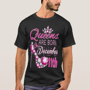 T-shirt Les Reines Sont Nées Le 11 Décembre Capricorn Sagi