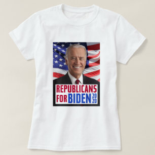 T-shirt Les Républicains pour Joe Biden 2020, photo du pr
