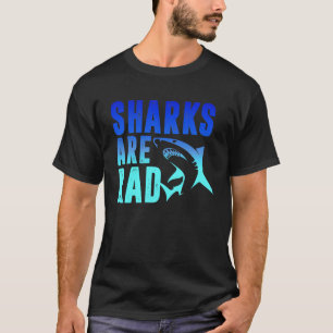 T-shirt LES REQUINS SONT RAD Shark Boy Girl Toddler School