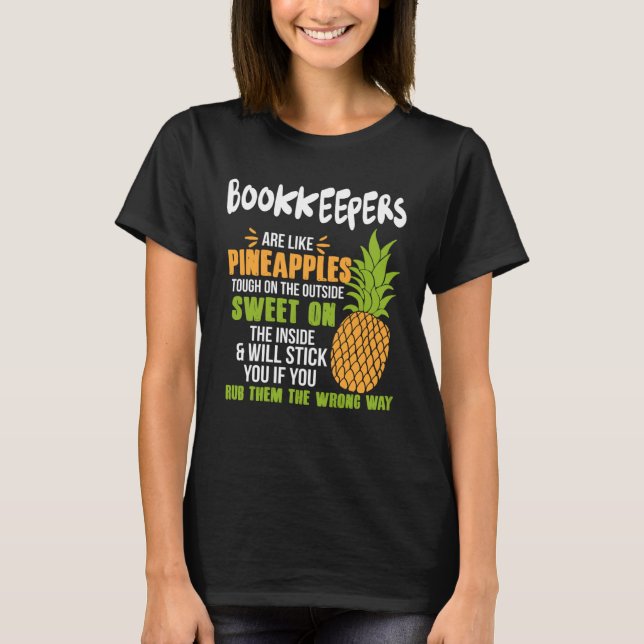 T-shirt Les Réservateurs Sont Comme Les Ananas (Devant)