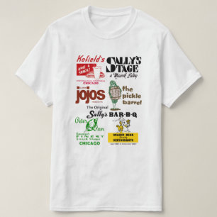 T-shirt Les restaurants de la communauté de Chicago