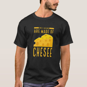 T-shirt Les Rêves Sucrés Sont Faits De Fromage Humour Drôl