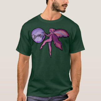 T-shirt Les rêveurs de fées roses et mignonnes rêvent sur