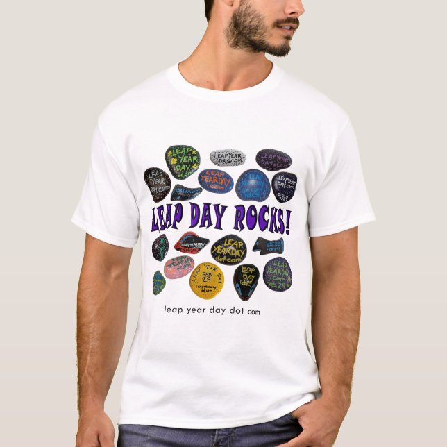 T-SHIRT LES ROCHERS DE LA JOURNÉE DE SOMMEIL ! (Devant)