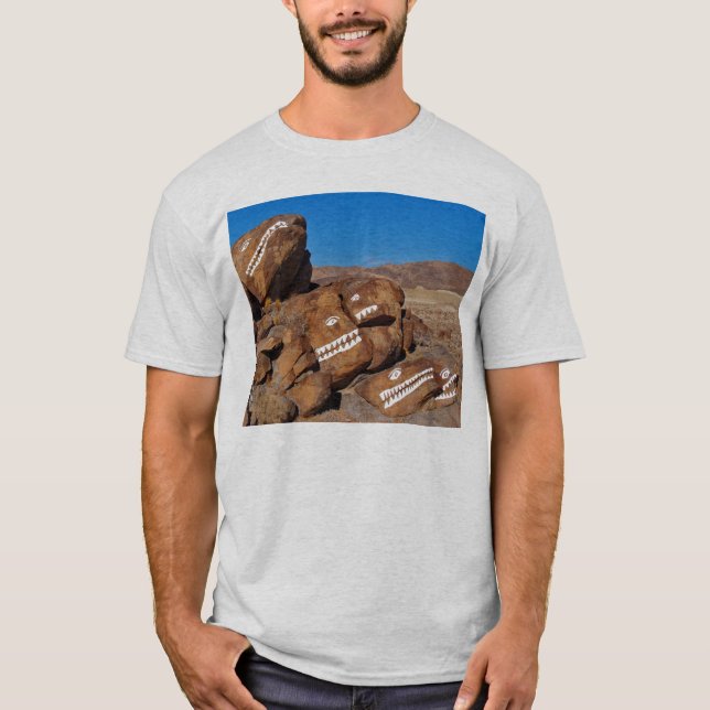 T-shirt Les roches de poissons (Devant)