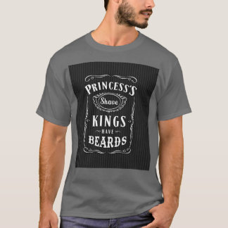 T-shirt Les rois de barbe ont des ours Barber Shop Vintage