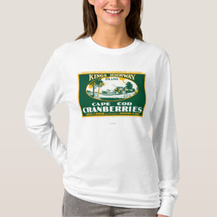 T-shirt Les Rois Highway Brand Cranberry Label de Boston